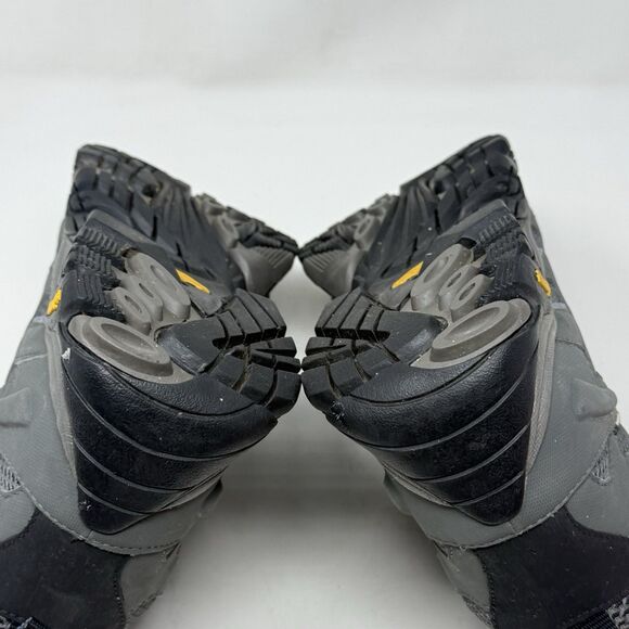 Merrell Moab GoreTex Boots Womens 11 Gray Blue Suede Waterproof Hiking Trail - Picture 15 of 16